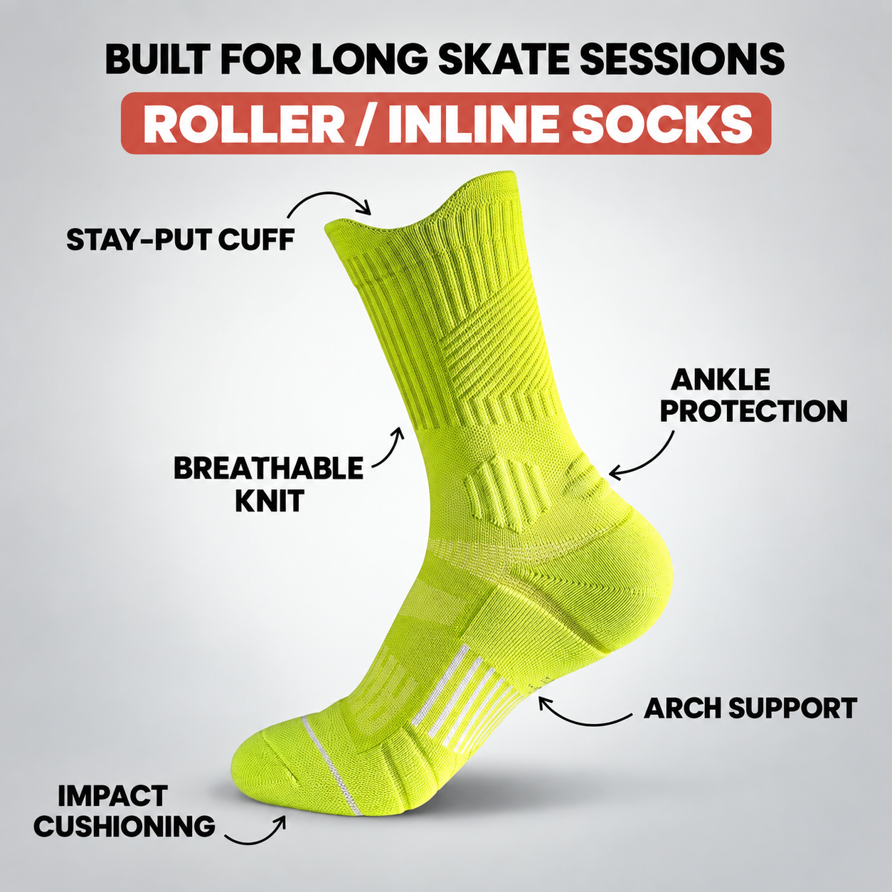 Socks Made For People Who Actually Skate